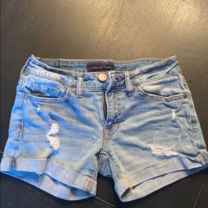 Aeropostale Distressed Shorts